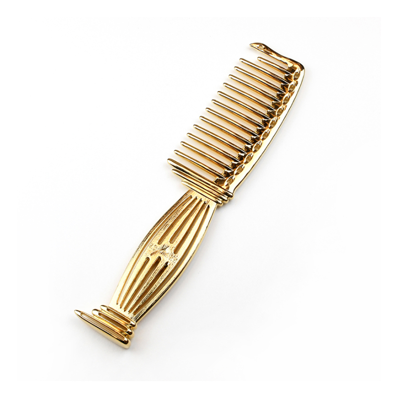 METAL HAIR COMB YS-628/MG (GOLD)