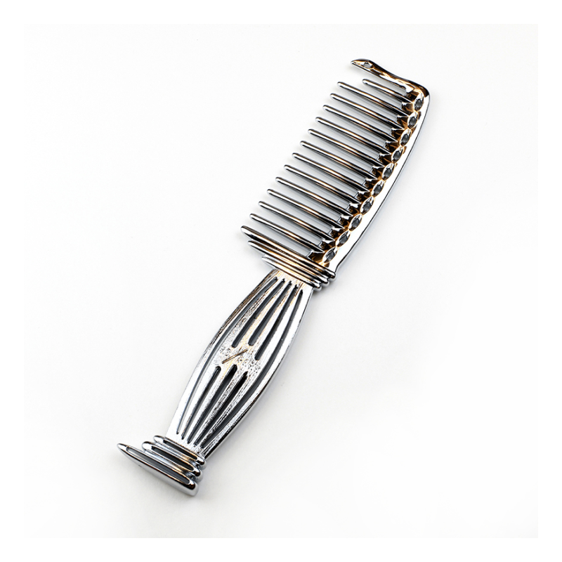 METAL HAIR COMB YS-628/MS (SILVER)