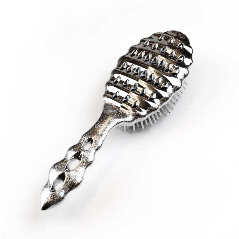 METAL COMB BRUSH YS-AZ-MS (SILVER)