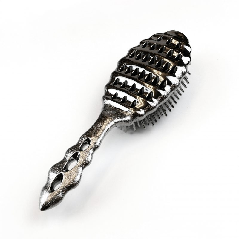 METAL COMB BRUSH YS-AZ/MB (BLACK)