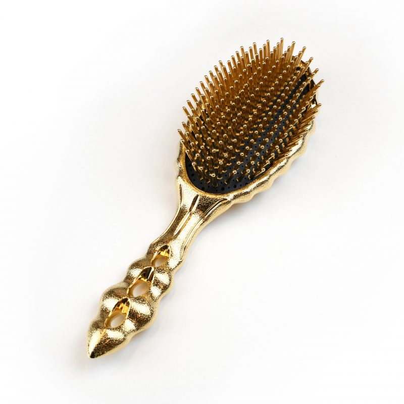 METAL COMB HAIR BRUSH YS-AZ/MG (GOLD)