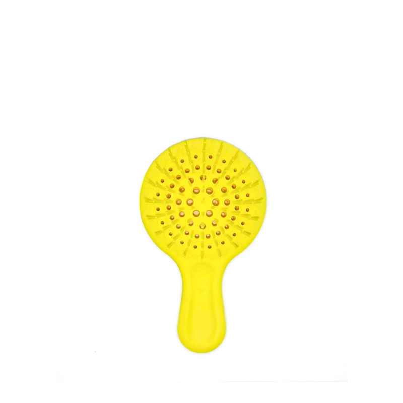 HAIR BRUSH (MINI) BRIGHT YELLOW