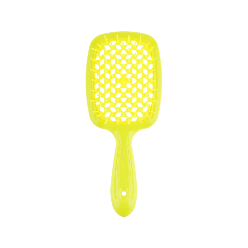 LEMON RECTANGULAR HAIR BRUSH