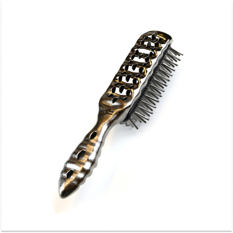 HAIR BRUSH YS-LAP/MB LUXURY (BLACK)
