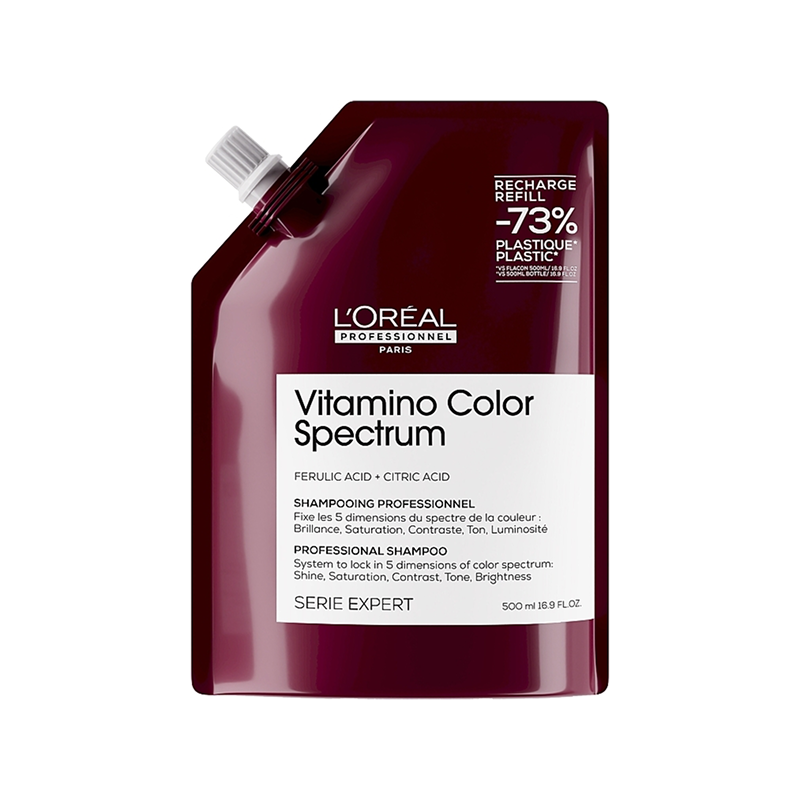 SHAMPOO VITAMINO COLOR SPECTRUM REFILL, 500 ML