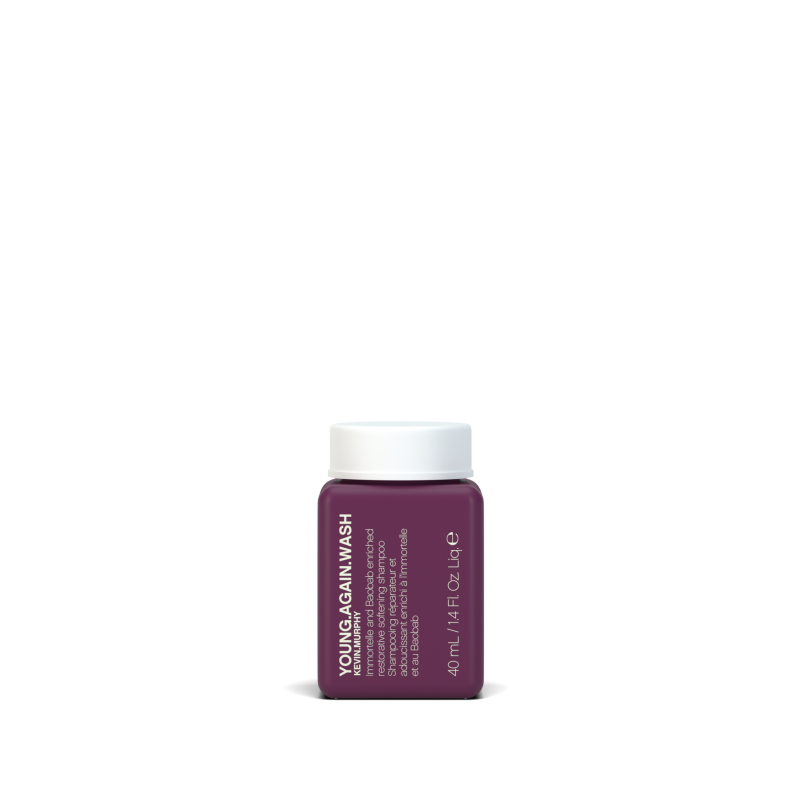 SHAMPOO FOR STRENGTHENING LONG HAIR YOUNG.AGAIN.WASH, 40 ML