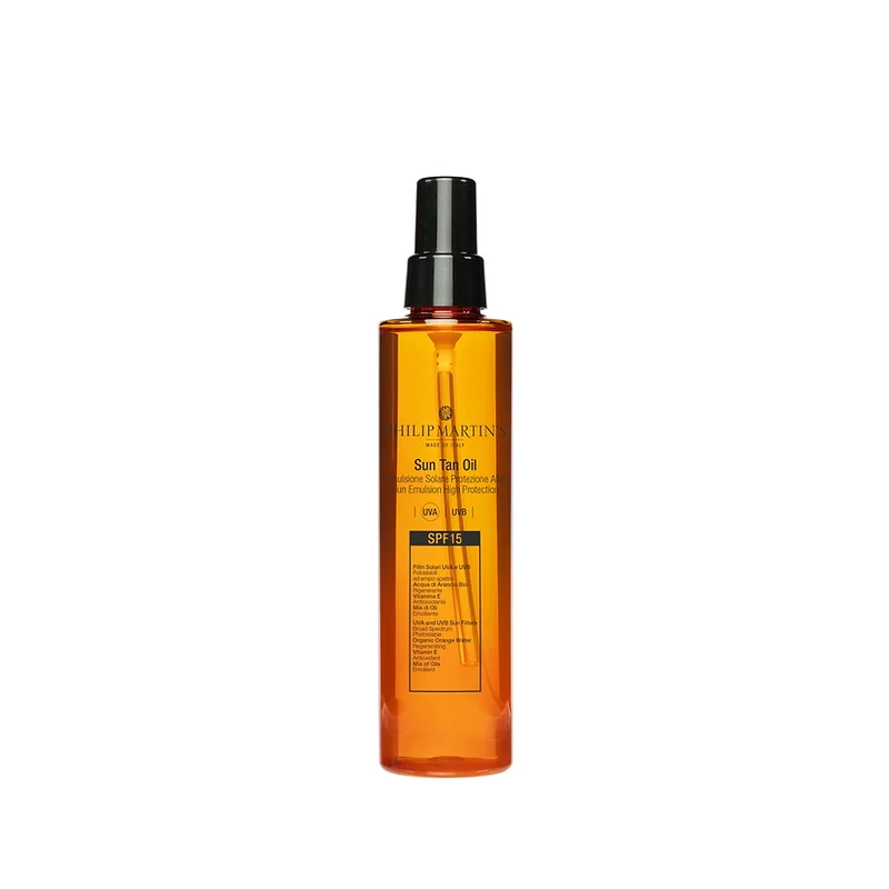 СОНЦЕЗАХИСНА ОЛІЯ ДЛЯ ВОЛОССЯ ТА ТІЛА SUN TAN OIL SPF 15, 150 ML